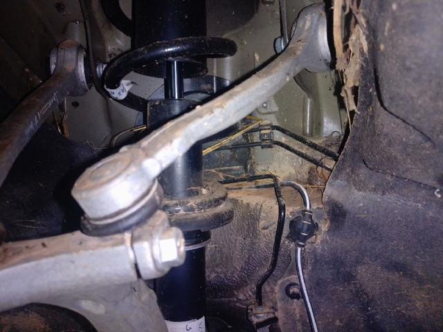 Braço oscilante superior esquerdo de suspensão dianteira 8W0407509E VAG