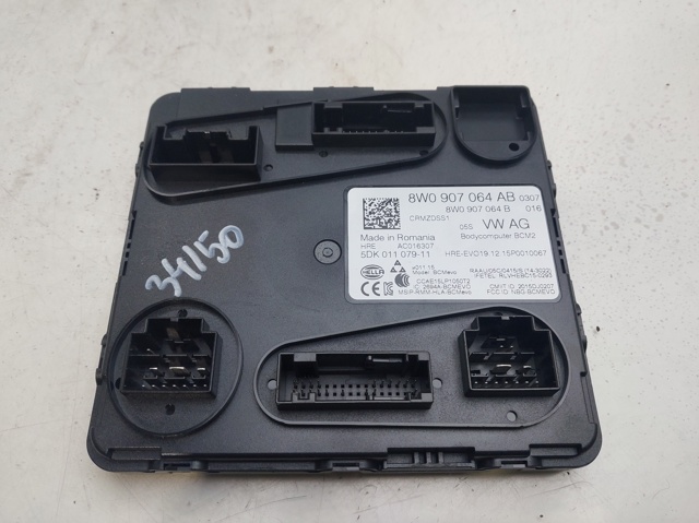 Unidade de conforto para Audi Q7 4MB, 4MG, 4MQ