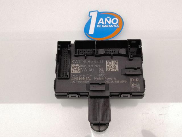 Módulo de conforto da porta dianteira 8W0959392H VAG