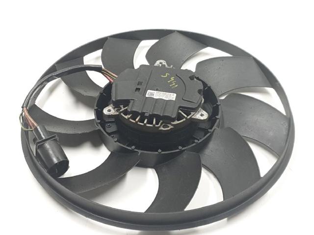 Ventilador elétrico de esfriamento montado (motor + roda de aletas) esquerdo 8W0959455B VAG