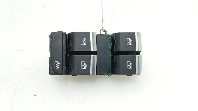 Unidade de botões dianteira esquerda de controlo de elevador de vidro 8W0959851E5PR VAG