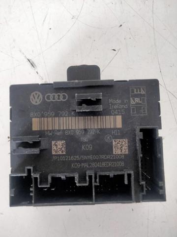 Módulo de conforto da porta dianteira 8X0959792K VAG