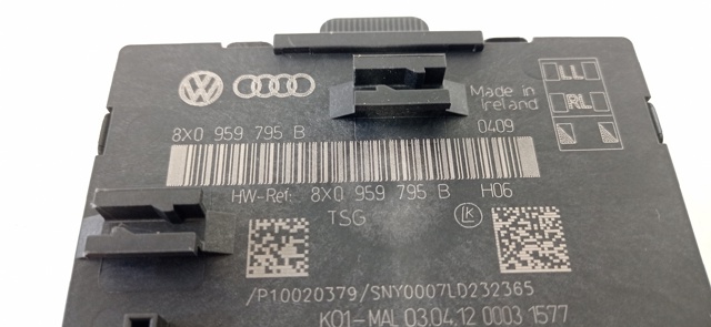 Unidade de conforto 8X0959795B VAG