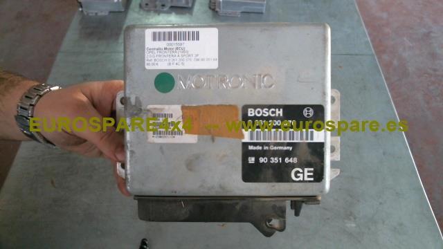 Módulo de direção (Centralina eletrônica) de motor 90351648 OPEL