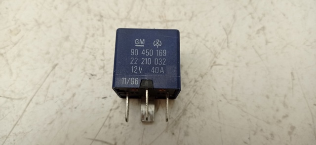 Relê de ventilador 90450169 OPEL