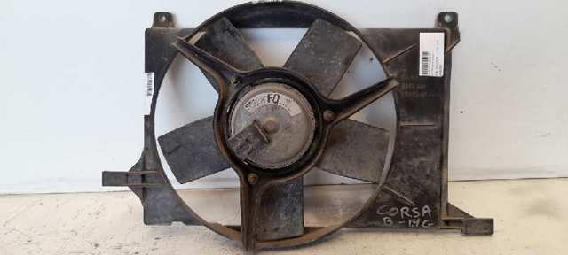 Difusor do radiador de esfriamento, montado com motor e roda de aletas 90469469 OPEL
