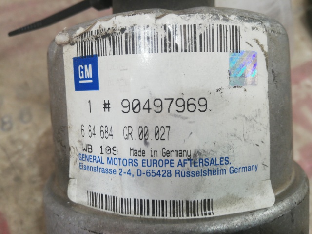 Coxim (suporte) esquerdo de motor 90497969 OPEL