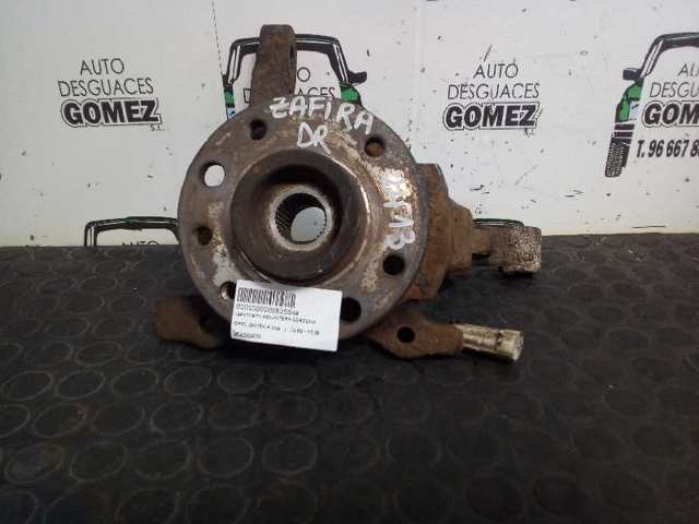 Pino moente (extremidade do eixo) dianteiro direito 90498809 OPEL