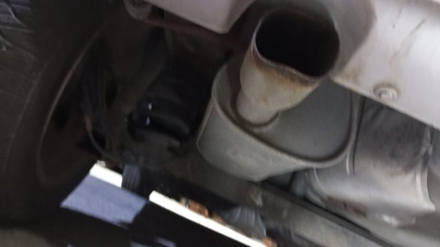 Silenciador, parte traseira 9129833 OPEL