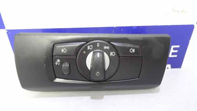 Comutador das luzes no "painel de instrumentos" 9134726 BMW