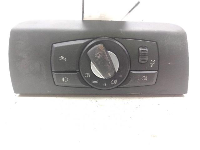 Comutador das luzes no "painel de instrumentos" 9134727 BMW