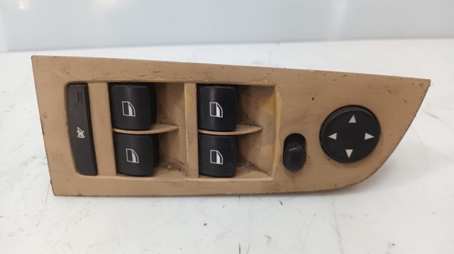 Unidade de botões dianteira esquerda de controlo de elevador de vidro 9155503 BMW