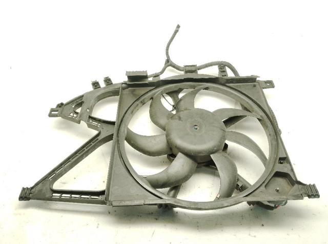 Ventilador elétrico de esfriamento montado (motor + roda de aletas) direito 9158007 OPEL