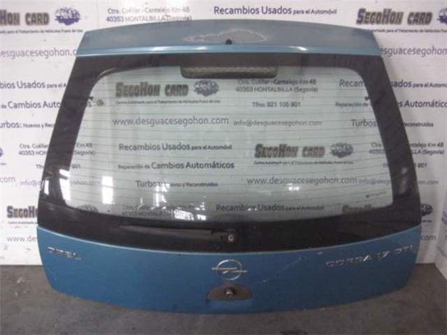 Porta traseira (3ª/5ª porta-malas (tampa de alcapão) 9196277 OPEL