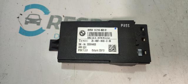 Módulo de controle do assento dianteiro 9216468 BMW