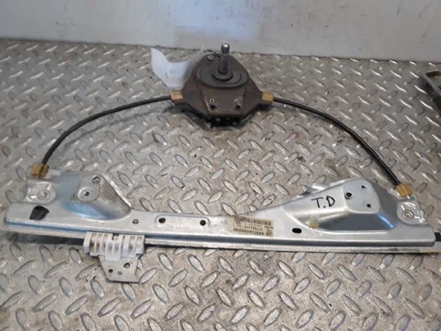 Mecanismo de acionamento de vidro da porta traseira direita 9224E2 PEUGEOT