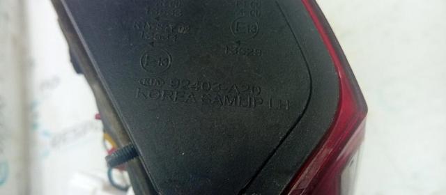Lanterna traseira esquerda interna 92403A20 HYUNDAI