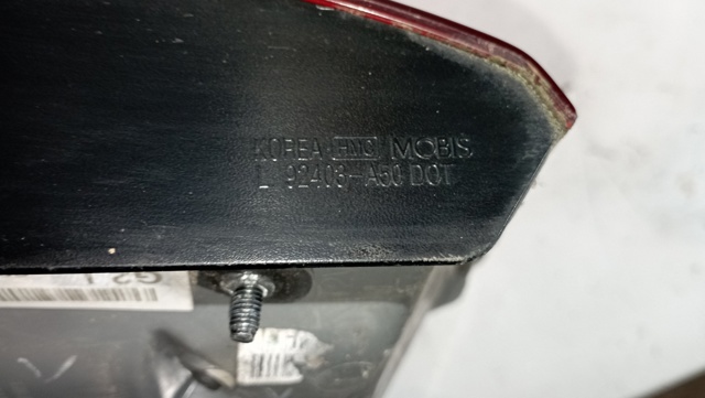 Lanterna traseira esquerda interna 92403A50 HYUNDAI