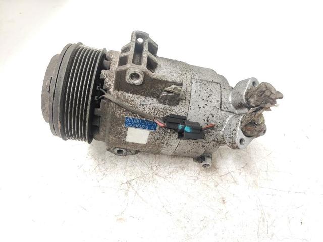 Compressor de aparelho de ar condicionado 92600JY02A RENAULT