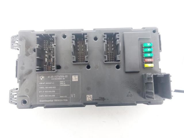 Unidade de dispositivos de segurança 9374506 BMW