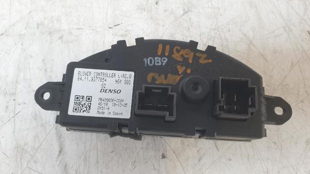 Resistor (resistência) de ventilador de forno (de aquecedor de salão) 9377854 BMW