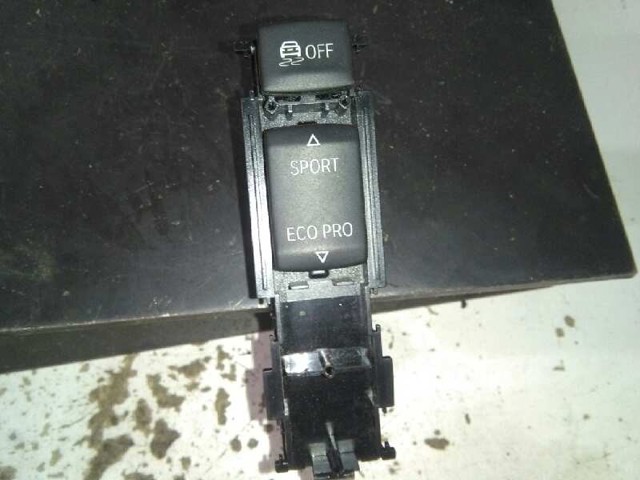Unidade de botões de controlo de elevador de vidro de consola central 9391705 BMW