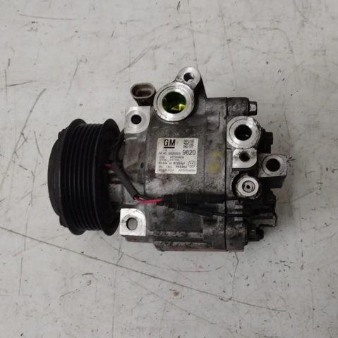 Compressor de aparelho de ar condicionado 95059820 OPEL