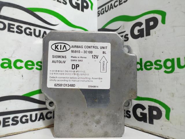 Módulo processador de controlo da bolsa de ar (Centralina eletrônica AIRBAG) 959103E100 HYUNDAI