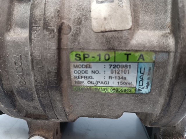 Compressor de aparelho de ar condicionado 95955943 GM
