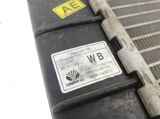 Radiador de esfriamento de motor 96181369 GM