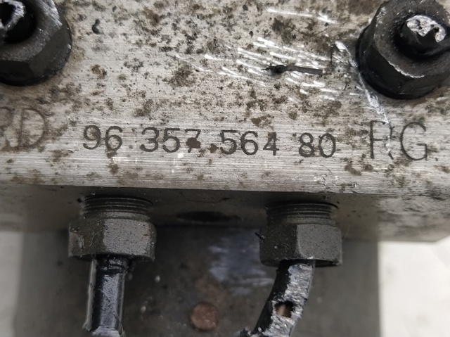 Unidade hidráulico de controlo ABS 9635756480 PEUGEOT