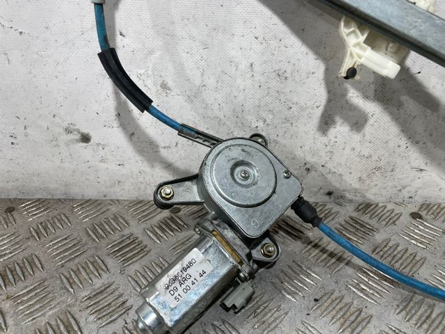 Mecanismo de acionamento de vidro da porta traseira esquerda 9636619480 PEUGEOT