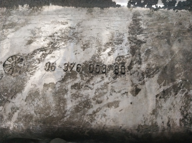 Panela de óleo de cárter do motor 9637605380 PEUGEOT