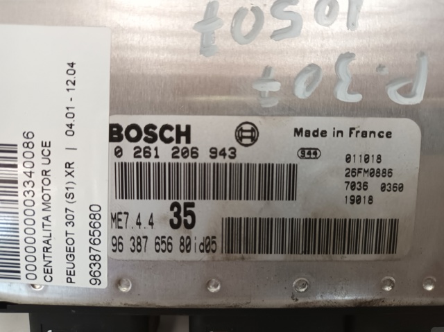 9638765680 Peugeot/Citroen