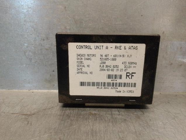 96407681 General Motors