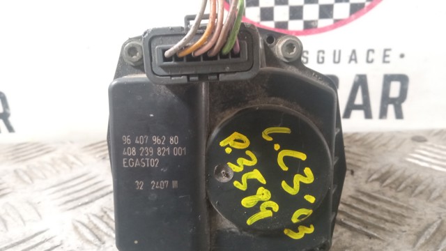 Válvula de borboleta montada 9640796280 PEUGEOT
