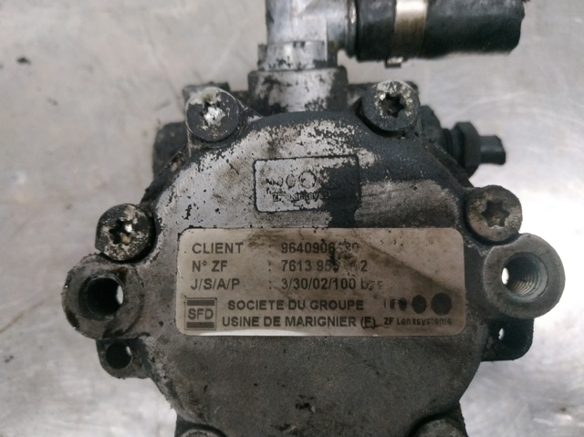 Bomba da Direção hidrâulica assistida 9640906480 PEUGEOT