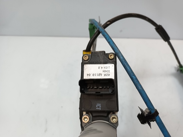 Mecanismo de acionamento de vidro da porta dianteira esquerda 9641241380 PEUGEOT