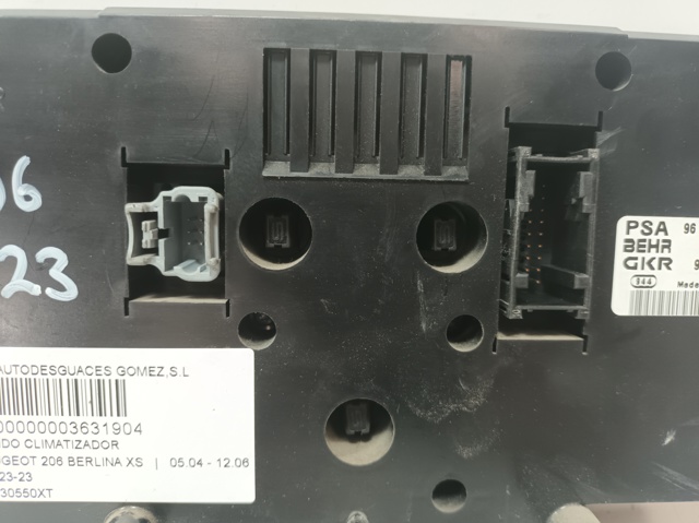 96430550XT Peugeot/Citroen
