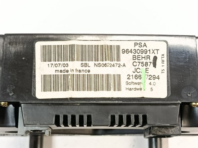 96430991XT Peugeot/Citroen