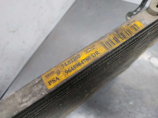 Radiador de aparelho de ar condicionado 9645964780 PEUGEOT