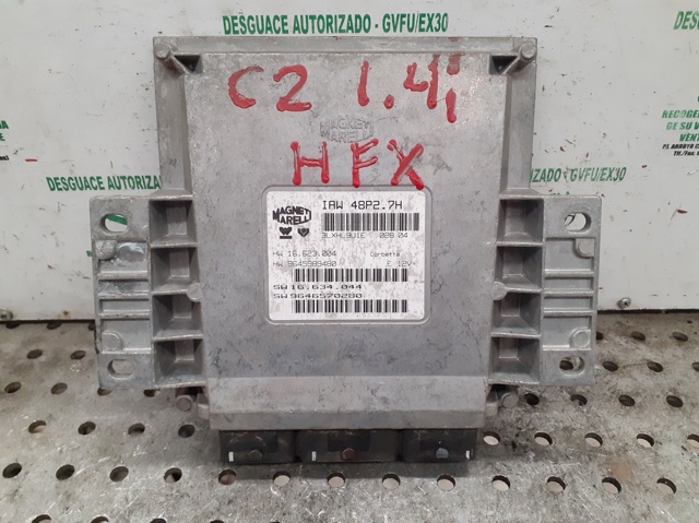 Módulo de direção (Centralina eletrônica) de motor 9646570280 PEUGEOT