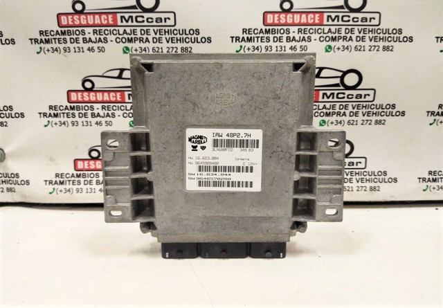 Módulo de direção (Centralina eletrônica) de motor 9646570280 PEUGEOT