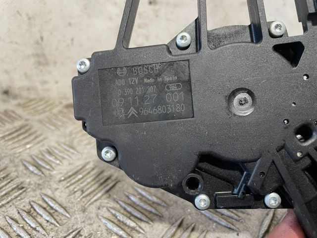 Motor de limpador pára-brisas de vidro traseiro 9646803180 PEUGEOT