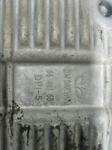 Panela de óleo de cárter do motor 96481581 GM
