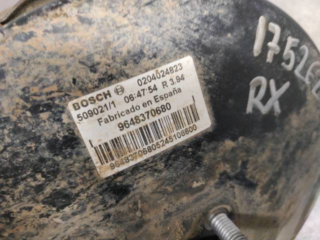 Reforçador dos freios a vácuo 9648370680 PEUGEOT
