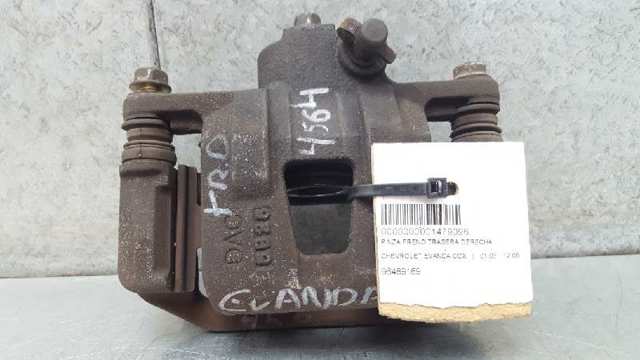 Suporte do freio traseiro direito 96489169 GM