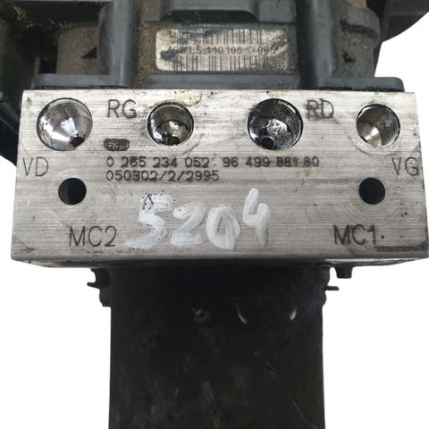 Unidade hidráulico de controlo ABS 9649988180 PEUGEOT