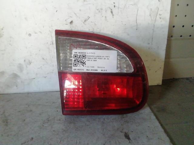 Lanterna traseira esquerda interna 96500243 GM