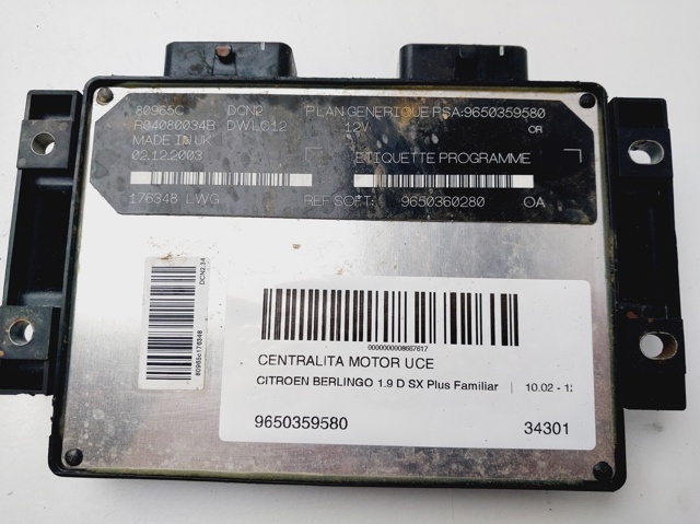 9650359580 Peugeot/Citroen